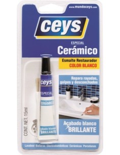 ESMALTE RESTAURADOR CERAM 15 ML BL/BRI CEYS