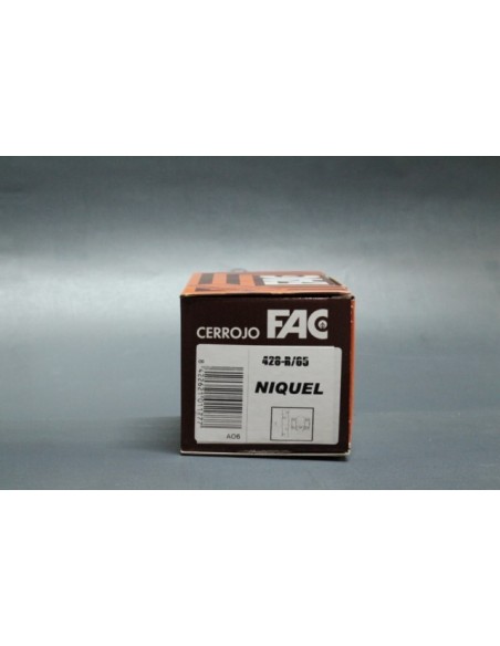CERROJO SOBR. 428-R 65MM BOMB. 40MM NIQUEL FAC 01177