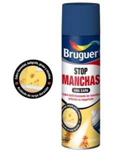 PINTURA ANTIMANCHAS PAREDES 500 ML BL SPRAY BRUGUER