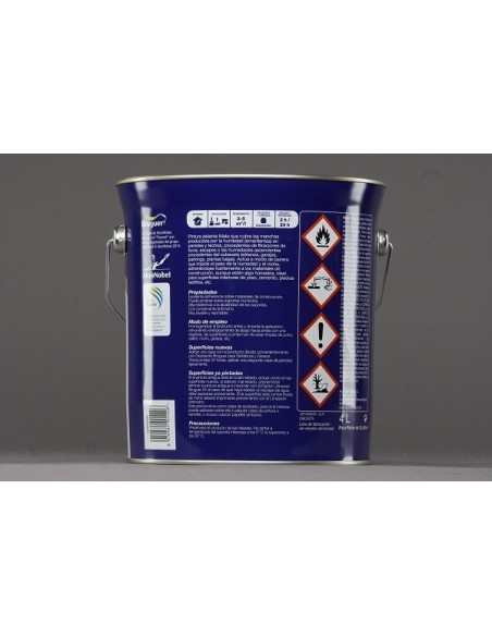 PINTURA ANTIHUMEDAD MATE 4 LT BL SINTETICA BRUGUER