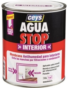 PINTURA ANTIHUMEDAD INT. 1 KG BL MATE AGUASTOP CEYS
