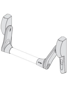 CERRADURA C.F. EMB. FAST PUSH S/BARRA ACERO/NYLON NE CISA 1.