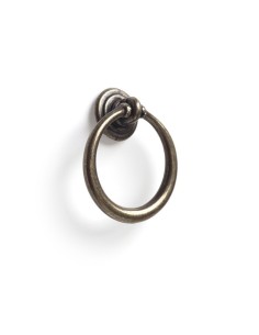 POMO MUEB 14X15X40MM ZAMAK CUERO REI