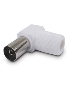 CONECTOR ANTENA COAXIAL HEMBRA ACODADO 9,5MM
