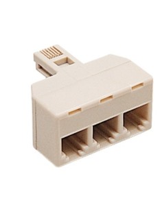 ADAPTADOR TELEFONIA 3 CONEXIONES MARF AXIL