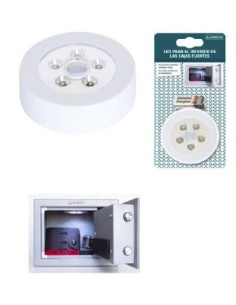 LUZ NOCTURNA ILUMIN CAJA FUERTE ARREGUI SENSOR IMANES COM001