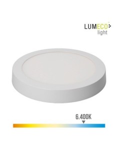 FOCO DOWNLIGHT RDO 20W 1500LM 6400K DIAMT22.5X4CM ALU/PLAST BL