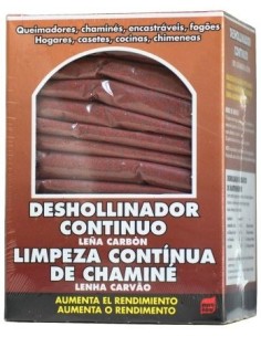DESHOLLINADOR ESTUFA MADERA-CARBON 14 PZ PYRO FEU