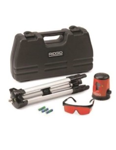 NIVEL LASER HASTA 30MT AUTONIVELANTE 2 LINEAS MALETIN+TRIPODE CL100