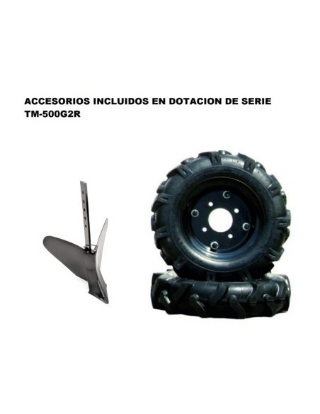 MOTOAZADA JARD 196CC/4T GAS. CAMPEON TM-500 G2R 6,5HP MOTOR