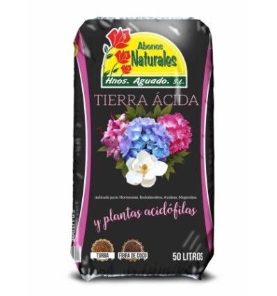 SUSTRATO CULTIVO ACIDO AB.NAT.HNOS.AGUADO TIERRA ACIDA 50 LT