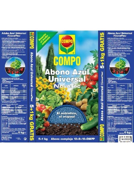 ABONO PLANT SOLIDO COMPO AZ NITROPHOSKA UNIV 1418306011 5 KG