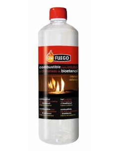 COMBUSTIBLE CHIMENEA-BIO LIQ ORIGEN NATURAL OK FUEGO 1 LT