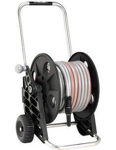 CARRO PORTAMANG. 25MT CON MANGUERA CLABER GENIUS SILVER D885