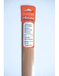 PLETINA PERF 83X3.5CM 1/2C ADH INOX HAYA DICAR