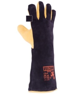 GUANTE SOLD 9 VULCANO PIEL NE 3L
