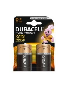 PILA ALCALINA LR20-D BL2 1.5V D POWER PLUS DURACELL 2 PZ