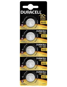 PILA BOTON CR2032 3V LITIO DURACELL 5 PZ