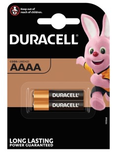 PILA ALCALINA 1.5V LR61 AAAA DURACELL 5000394041660 2 PZ