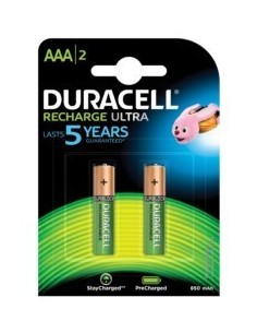 PILA RECARGABLE LR03 AAA 1.2V 850MAH DURACELL 2 PZ