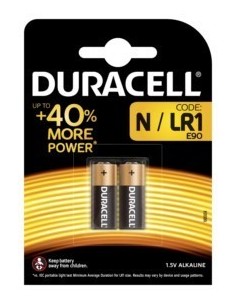 PILA ALCALINA LR01 1.5V MN 9100 DURACELL 2 PZ