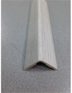 ESQUINERO PARED 25X25X2.60MT ADH RUFETE PVC ROBLE POL 41551