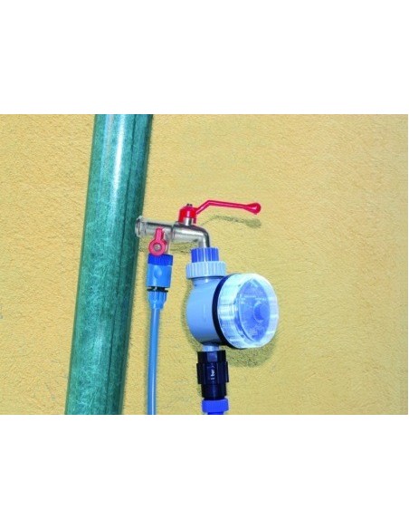 GRIFO JARDIN CURVO DOBLE SALIDA AQC