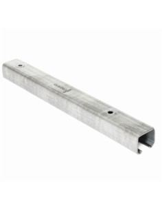 GUIA PUERTA CORREDERA 3MT SUPERIOR U-30 ACERO GALVANIZADO 75 KG