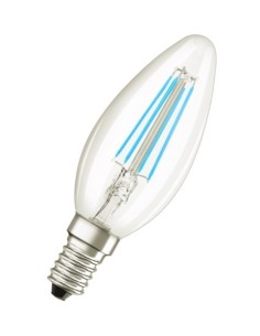 LAMPARA ILUMIN VELA LED FILAMENTO OSRAM E14 4W 470LM 4000K