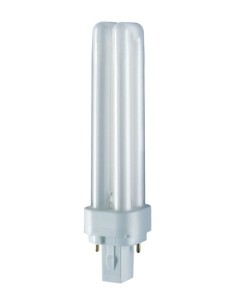 LAMPARA BAJO CONS 2 PINS FLUORES DOWN DULUX OSRAM 18W 4000K