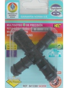CONECTOR RIEGO S&M GOTEO S&M PP EN T 543050 2 PZ