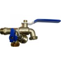 GRIFO JARD 2 MANGUERAS 1/2''-3/4" LAT/CR S&M