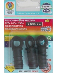 TAPON RIEGO S&M GOTEO S&M PP FINAL 540417 3 PZ
