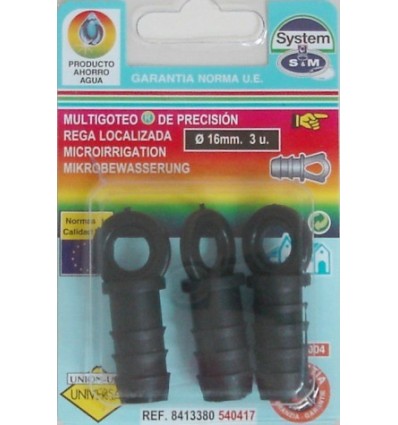 TAPON RIEGO S&M GOTEO S&M PP FINAL 540417 3 PZ