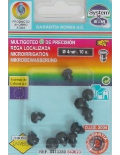 TAPON RIEGO S&M GOTEO S&M PP FINAL 543623 10 PZ