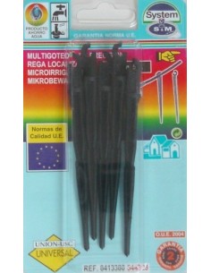 PIQUETA RIEGO S&M GOTEO S&M PP SUJ. MANG. 544323 5 PZ