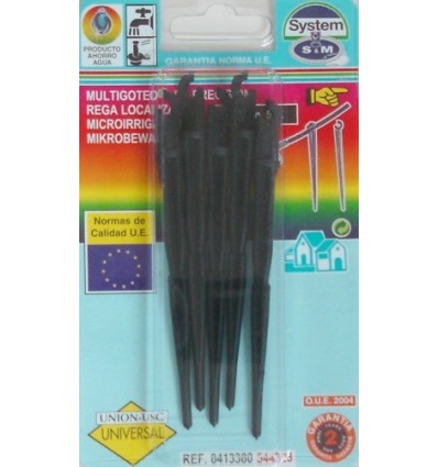 PIQUETA RIEGO S&M GOTEO S&M PP SUJ. MANG. 544323 5 PZ