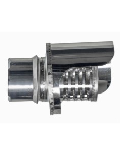 TERMINAL ESTUFA PELLET HORIZ DIAMT80MM INOX ANTILLUVIA EXOJO