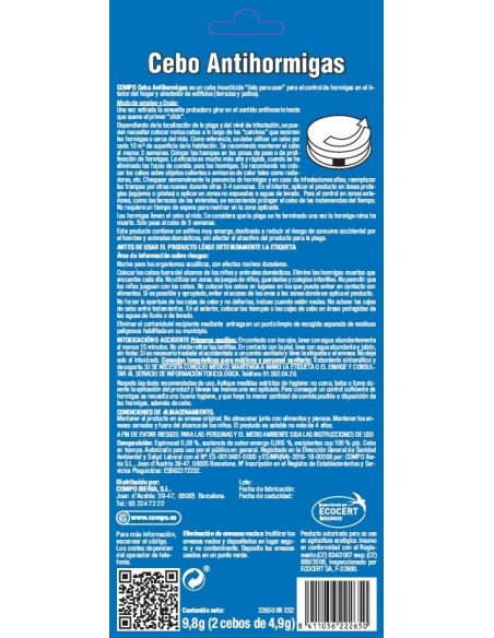 CEBO HORMI COMPO 2226502011 2 PZ
