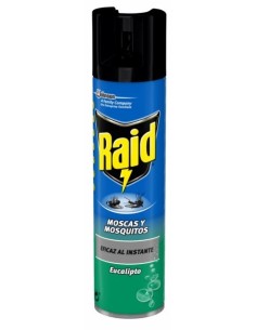 INSECTICIDA MOSQ INT. EUCALIPTO RAID 400 ML