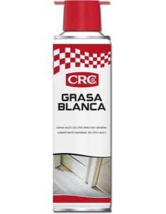 GRASA LUBRICANTE BLANCA LITIO CON PTFE SPRAY CRC 250 ML