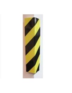 PROTECTOR PARKING ESQUINA NEGRO/AMARILLO 400X150X15MM