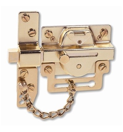 CERROJO SEGURIDAD CON CADENA 500-R LATON EZCURRA 500-R LATON