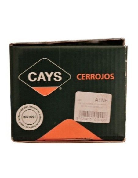 CERROJO SOBR. A-1N C/CILIND.50MM NIQ CAYS A1N5