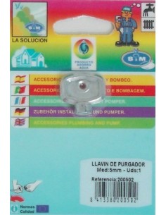 LLAVE PURGADOR 5MM S&M