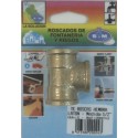 CONECTOR FONTAN EN T H-H-H 1/2" LAT S&M