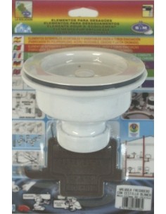 VALVULA FONTAN CESTILLA 113MM PVC S&M