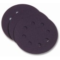 Disco de lija con 115 mm perforado 10 ud