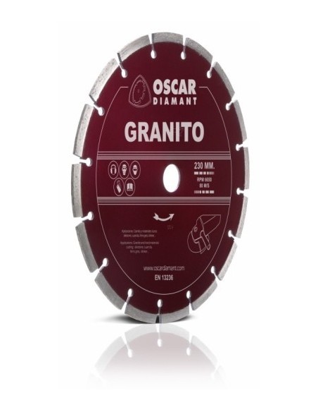 Disco de diamante especial granito