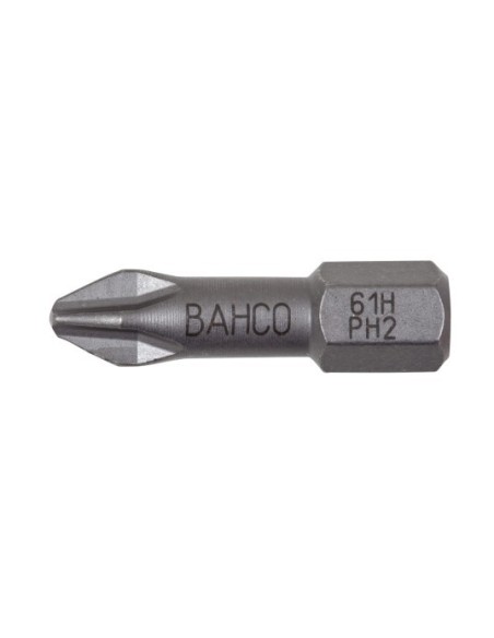 Punta 1/4"x25mm huella Phillips extra dura caja 10 uds